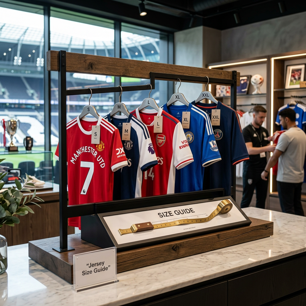 How to Choose the Right Football Jersey Size: Complete Size Guide