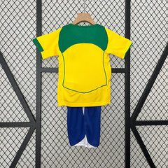 Brazil Home 04/06 Kids Kit with Socks