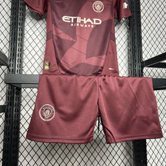 Manchester City Third 24/25 Kids Kit with Socks Without Logo