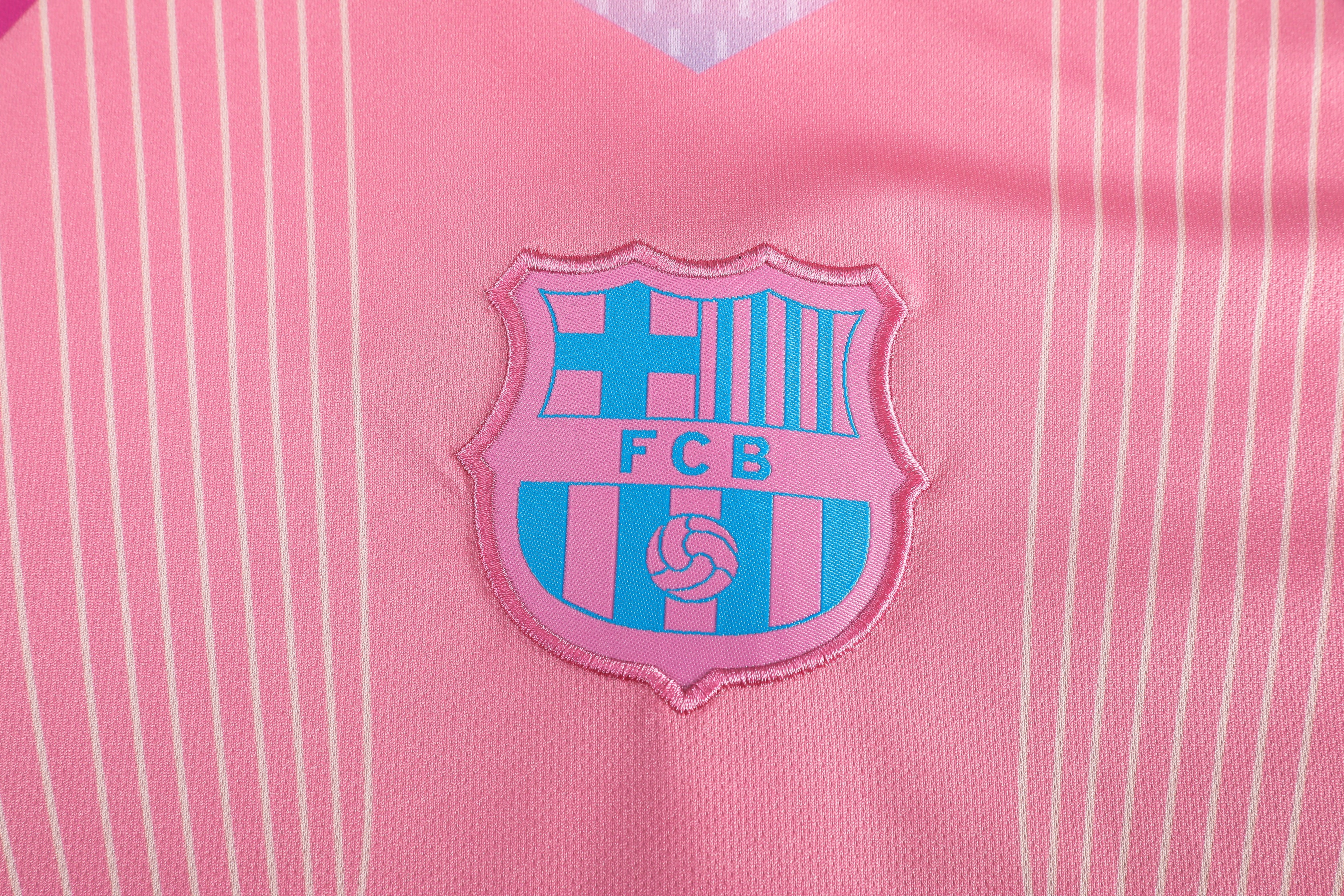 Barcelona Pink 25/26 full set match style kit
