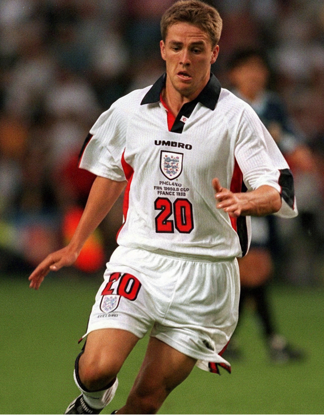England Home 97/98 Retro Jersey