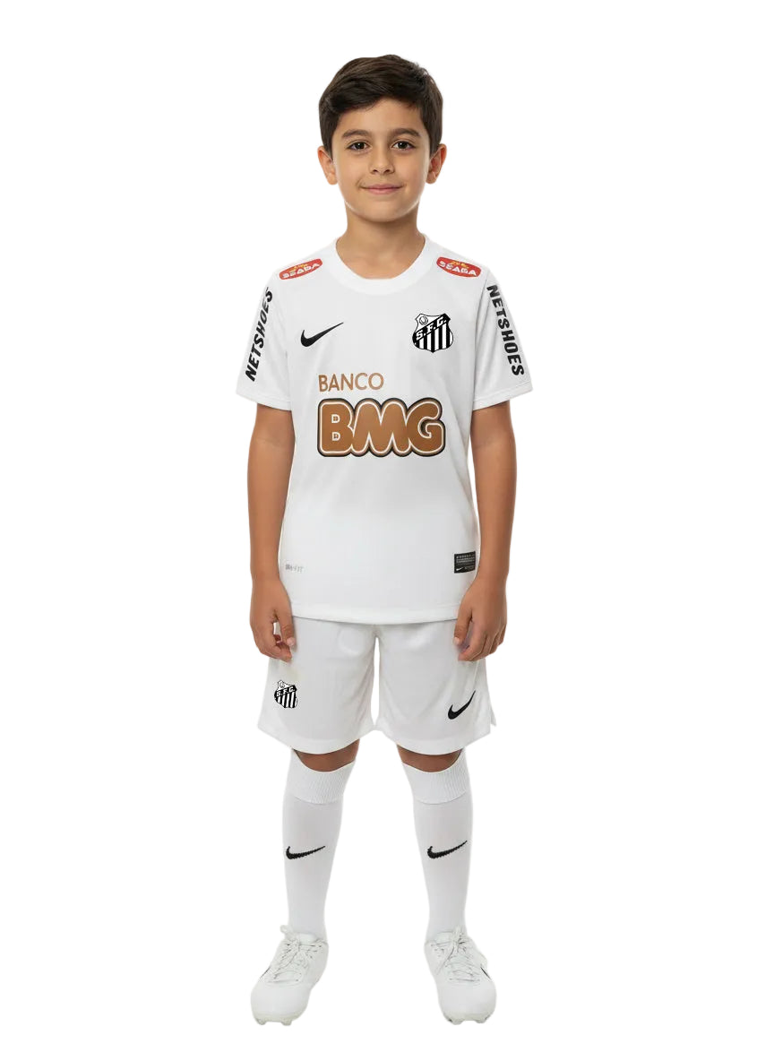 Santos Home 12/13 kids football kit official design