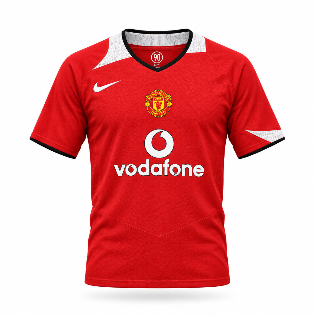 Manchester United Home 04/05 football jersey classic design