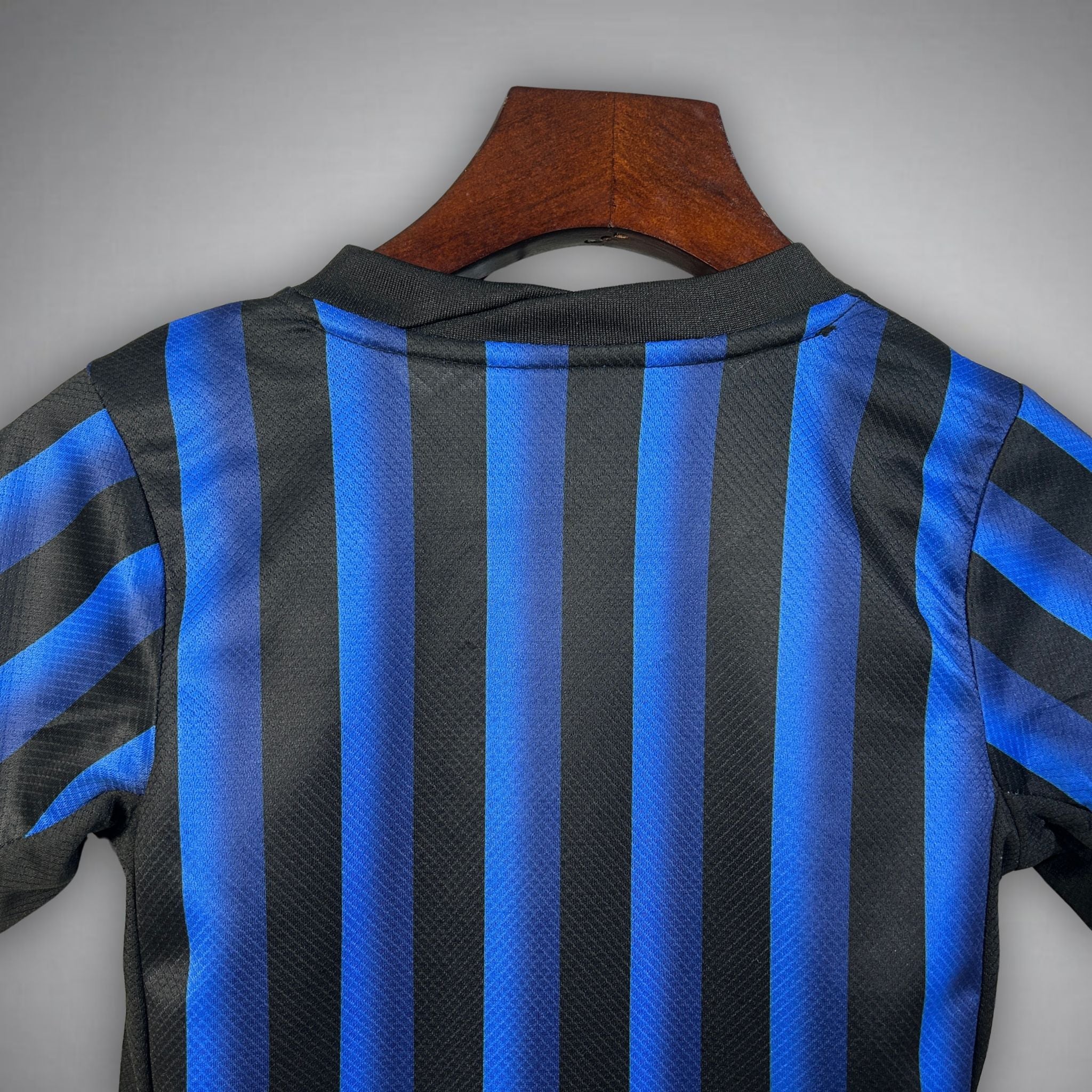 Inter Milan Home 25/26 kids kit high quality stitching detail