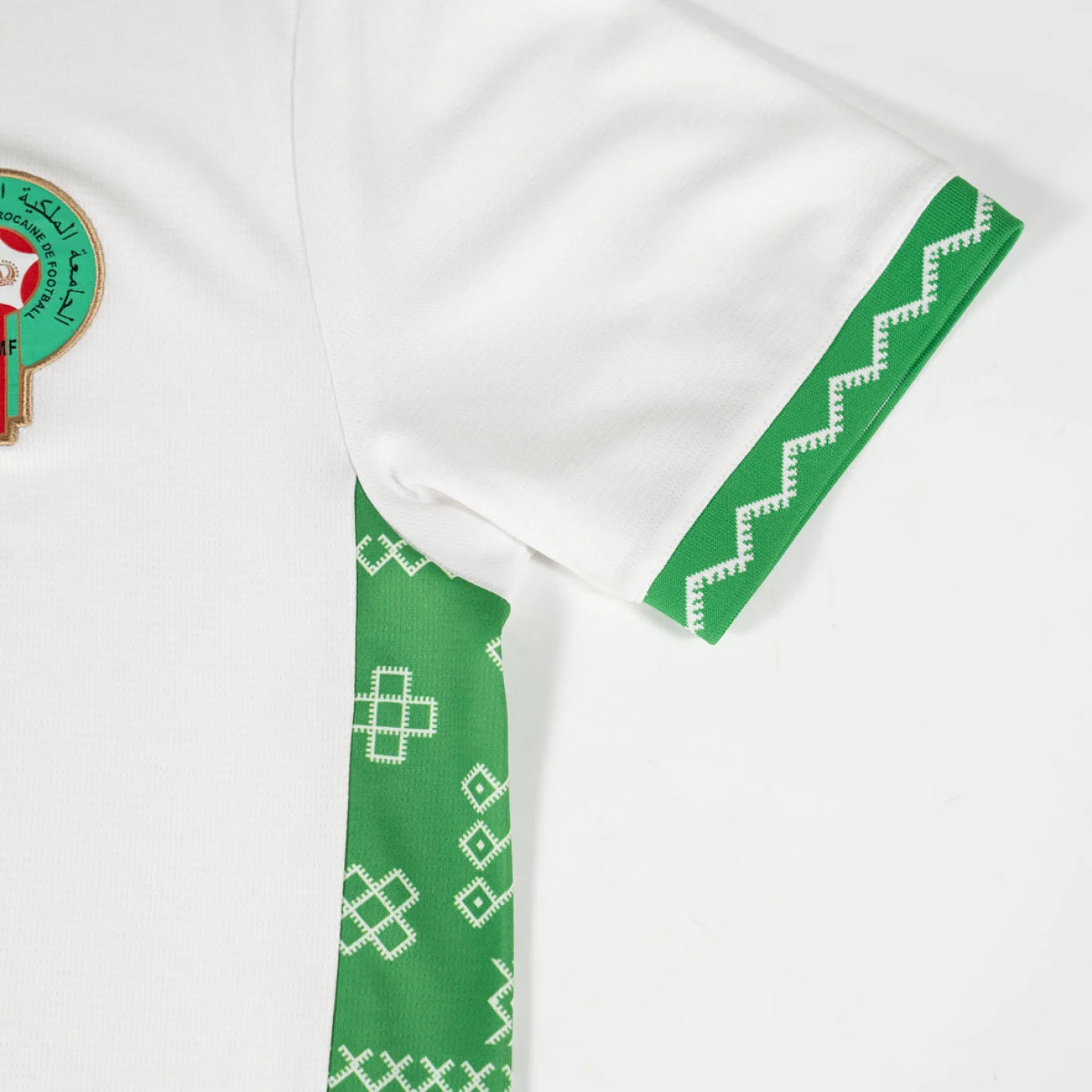 Morocco Away 24/25 football jersey breathable fabric detail