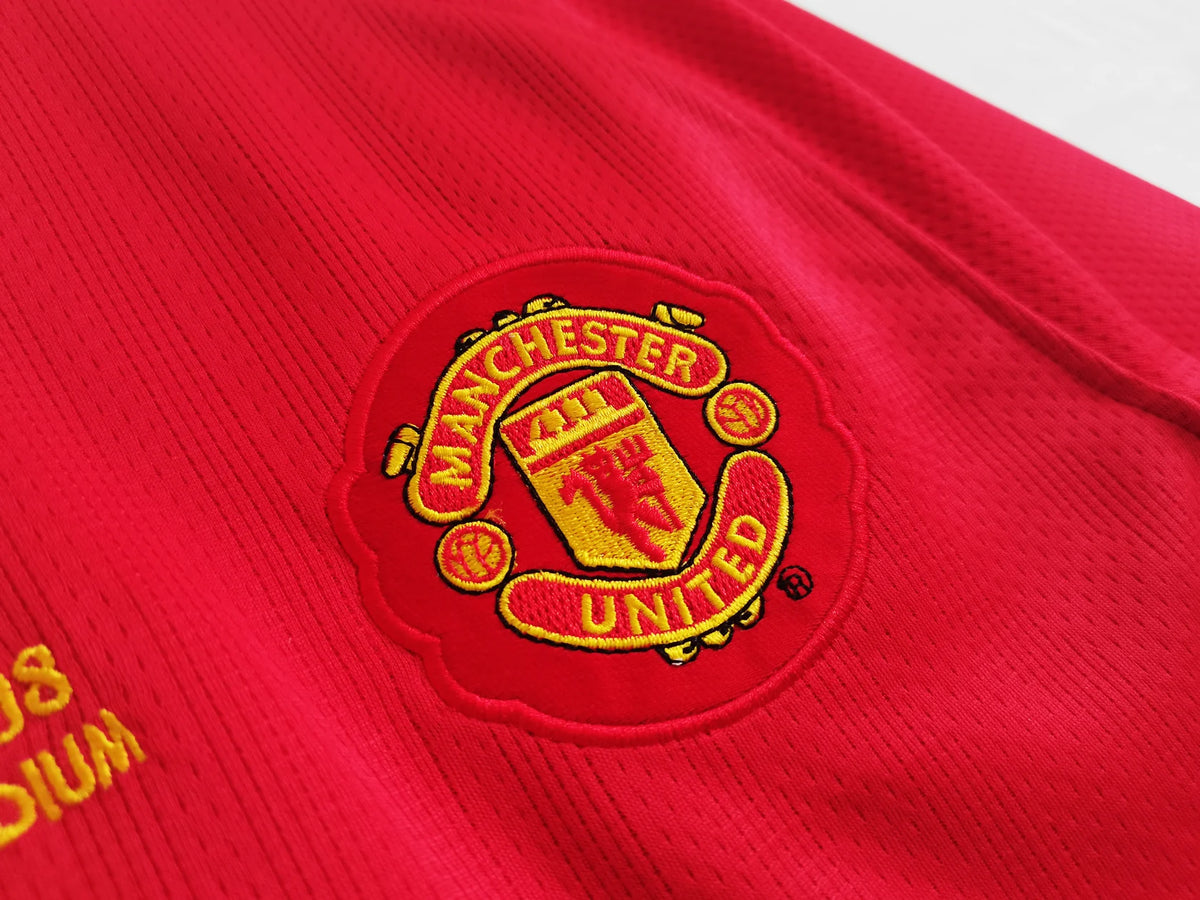 Manchester United Home 07/08 Long Sleeve Retro Jersey