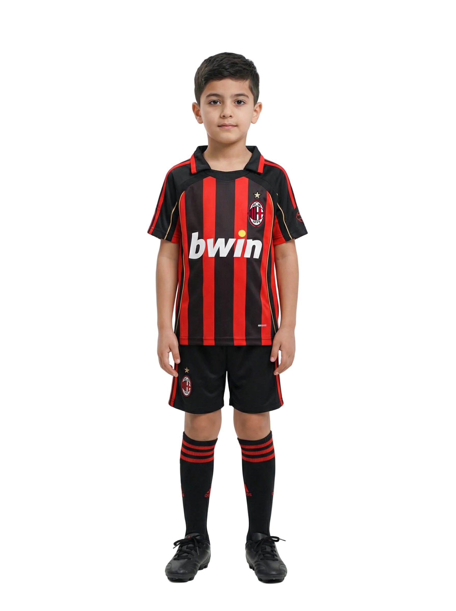 Ac Milan Home 06/07 For Kids With Socks