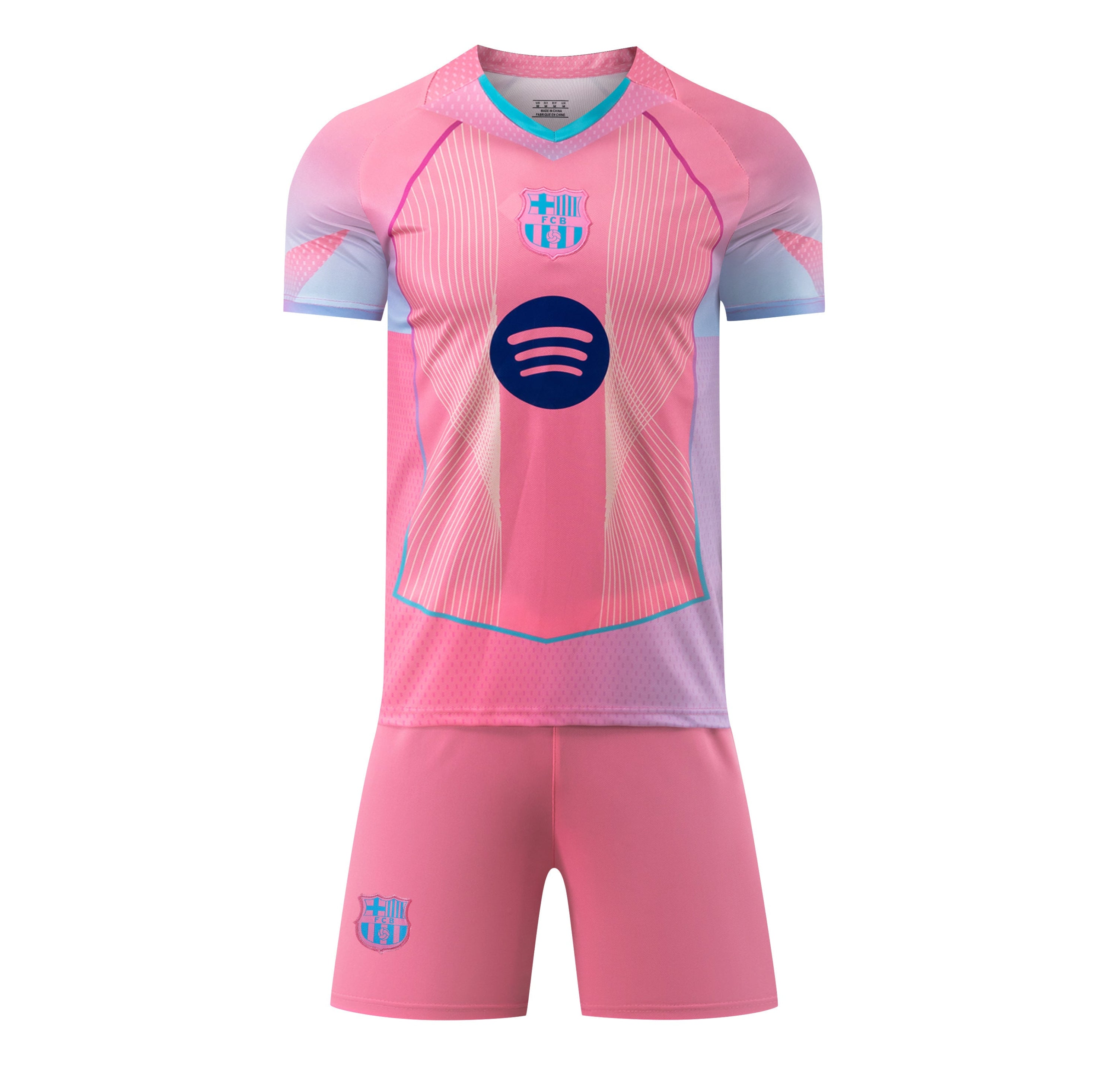 Barcelona Pink 25/26 full set football kit official design