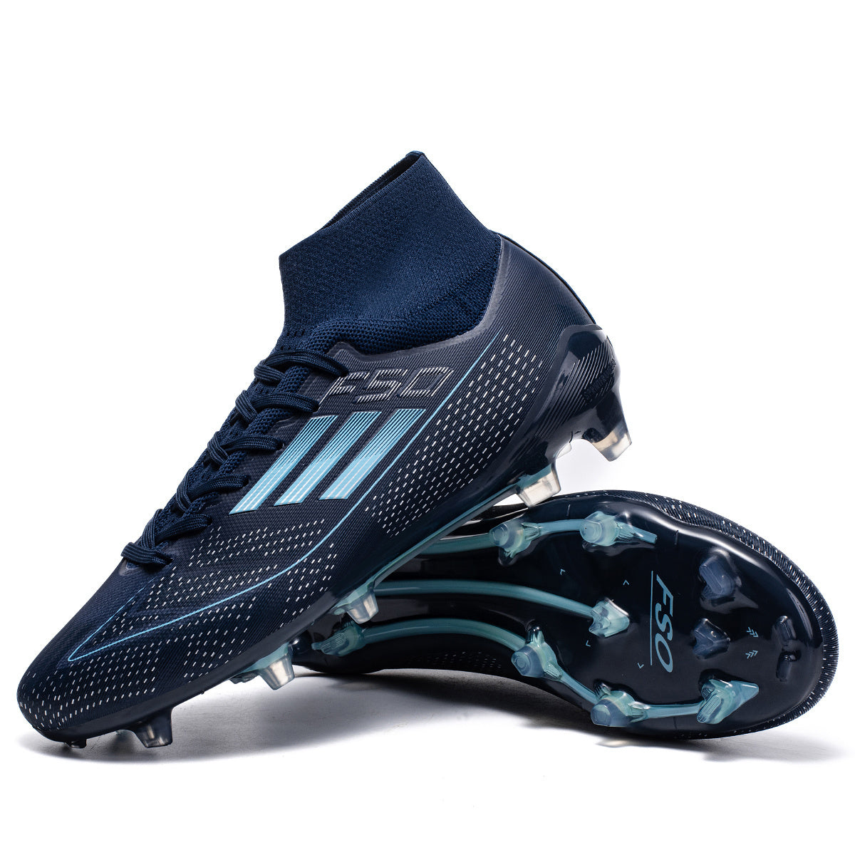 F50 Navy Firm Ground Shoe 