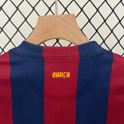 طقم برشلونة هوم 14/15 للأطفال مع الجوارب