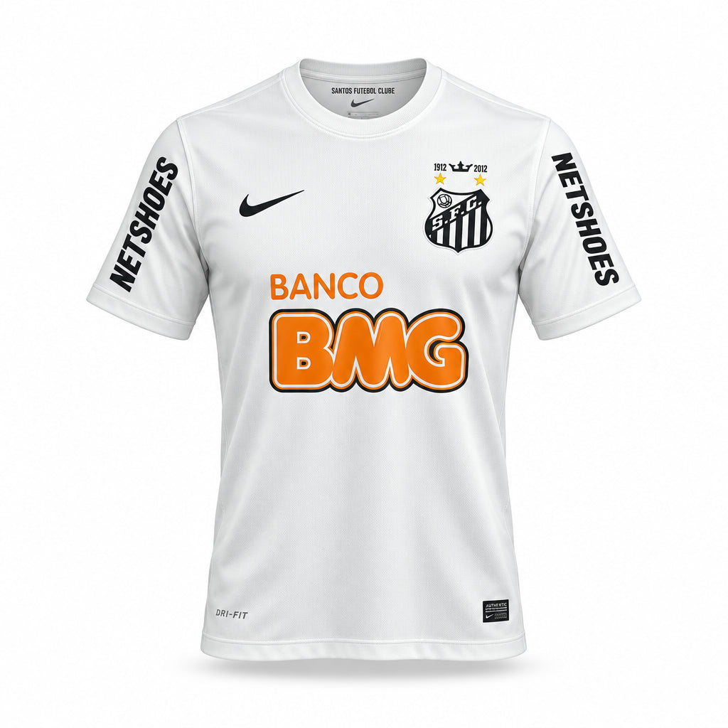 Santos Home 12/13 football jersey official design