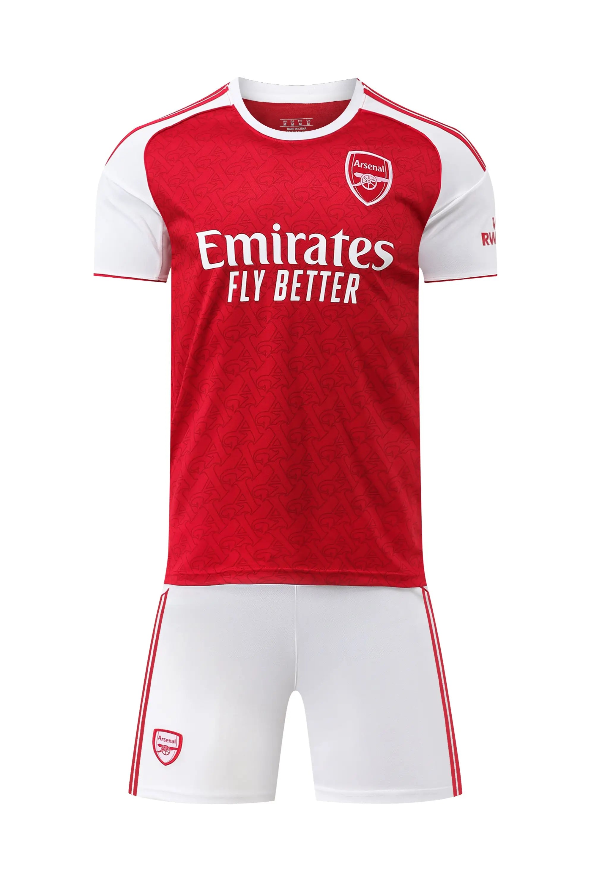 Arsenal Home 25/26 full set front view