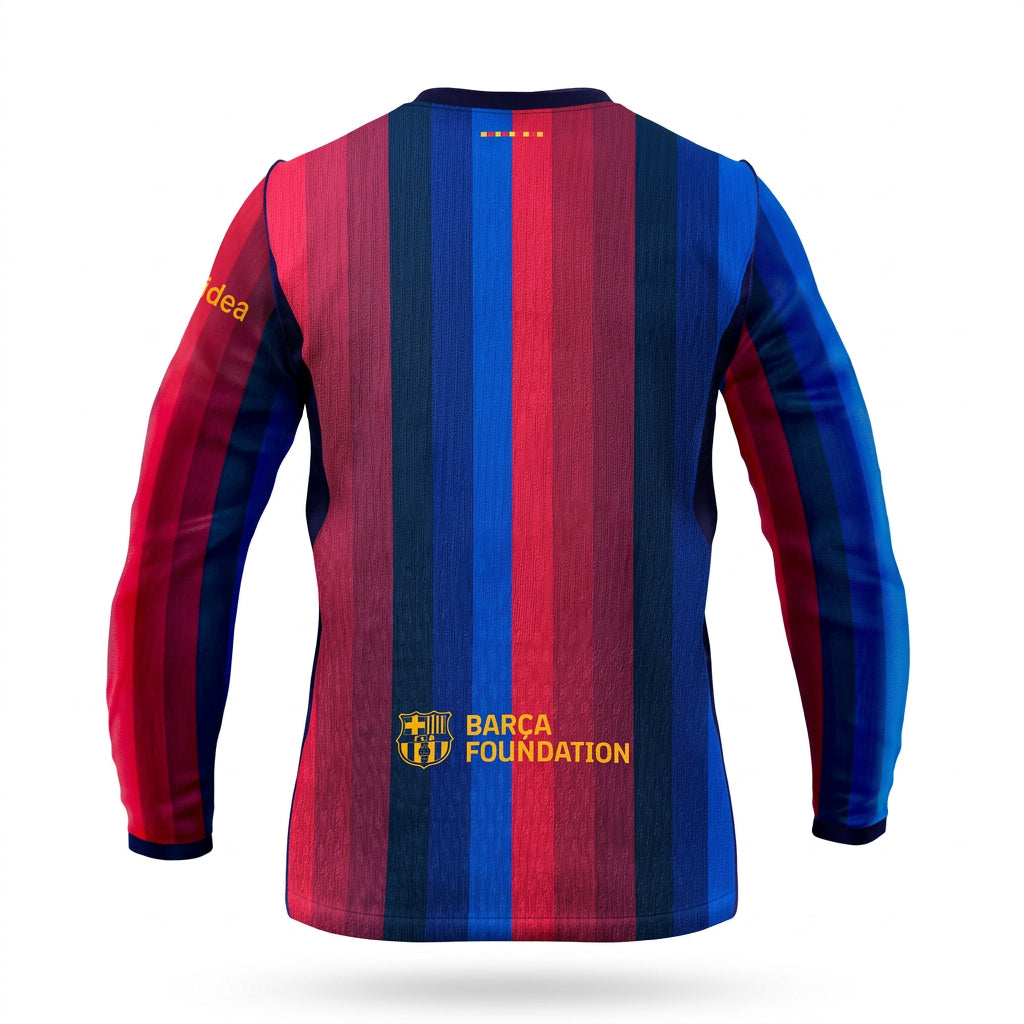 Barcelona Home 26/27 Long Sleeve Jersey