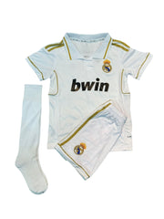 Real Madrid Home 11/12 Kids Kit with Socks