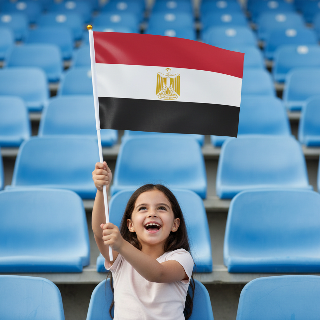 Egypt Handheld Flag