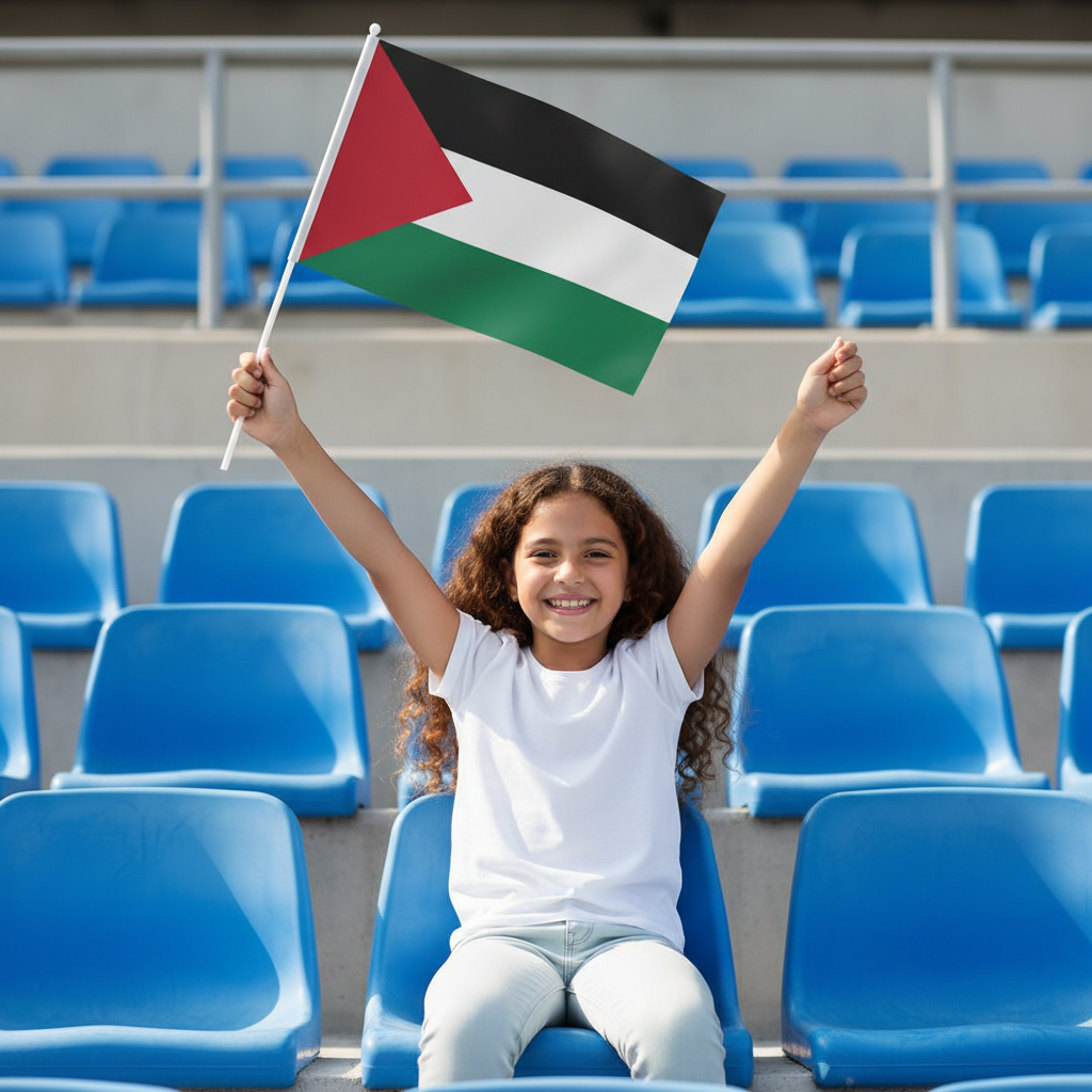 Palestine Handheld Flag