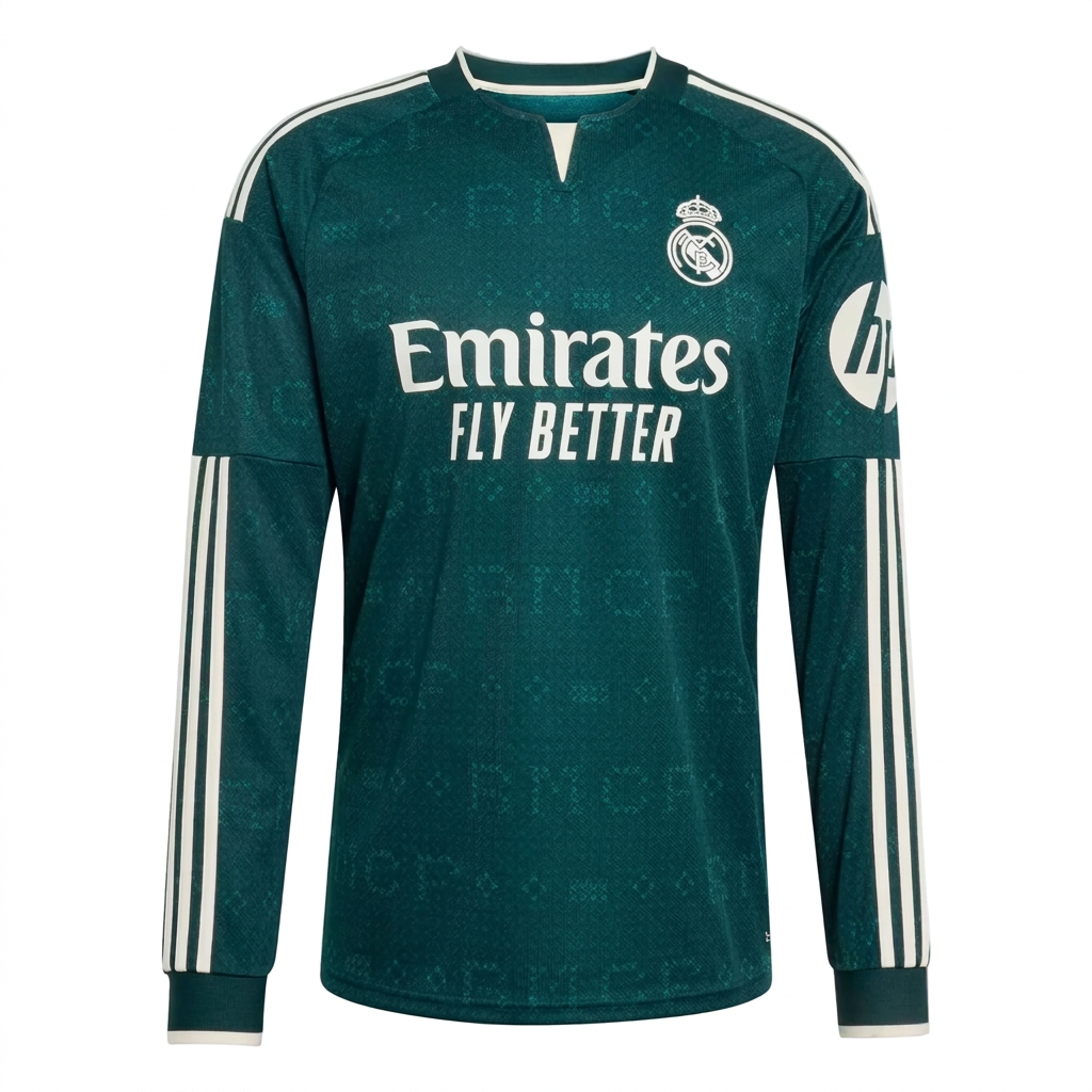 Real Madrid Away 26/27 Long Sleeve Jersey
