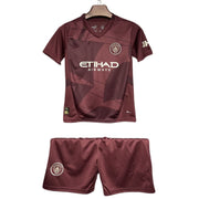Manchester City Third 24/25 Kids Kit with Socks Without Logo