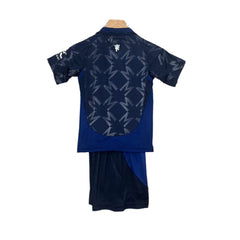 Manchester United Away 24/25 Kids Kit with Socks | Without Logo