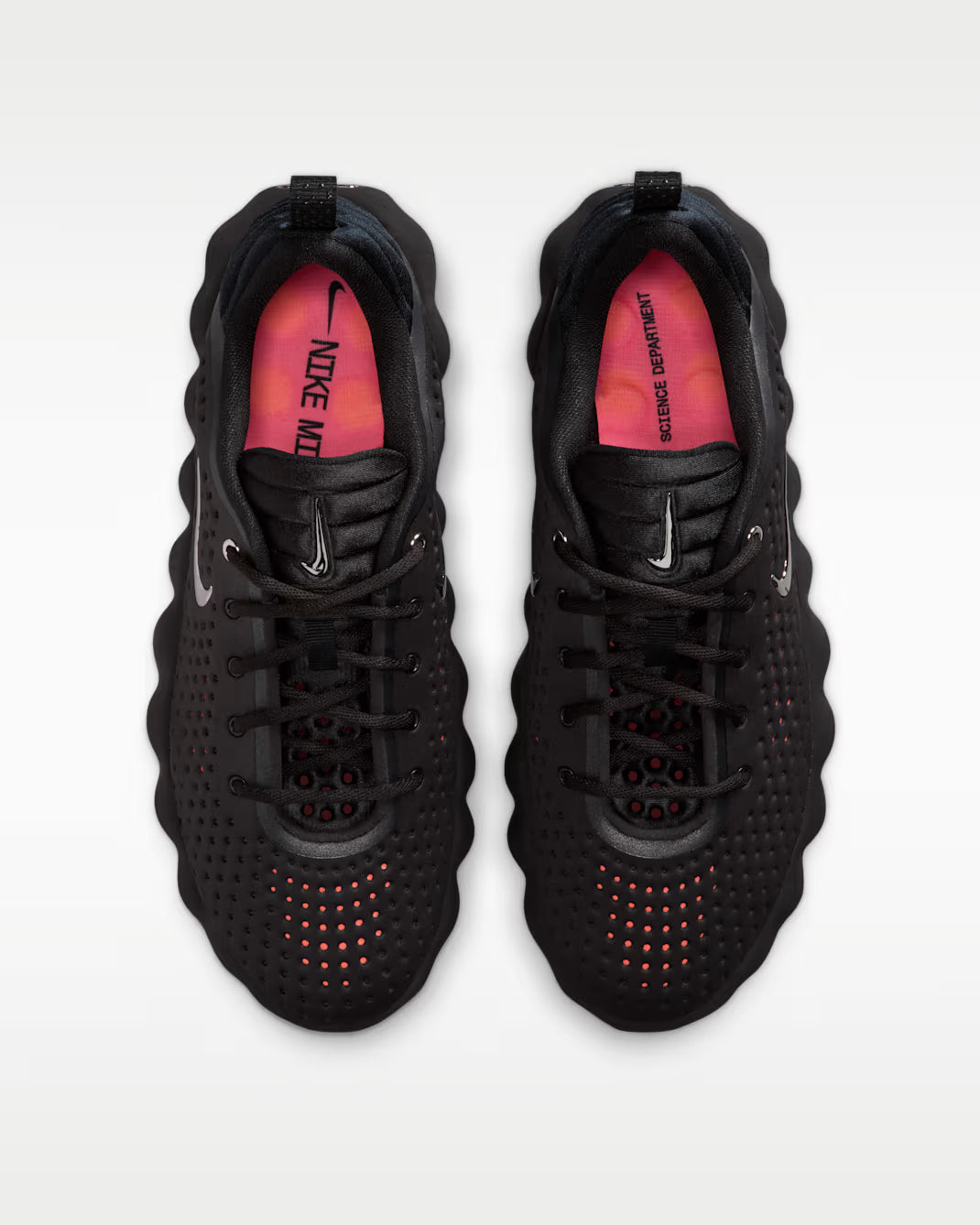 Nike Mind 002 Black — Heel and Pull Tab Detail