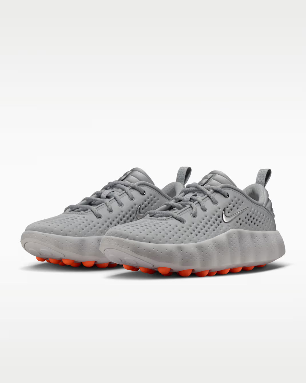 Nike Mind 002 Grey — Knit Upper Close-Up