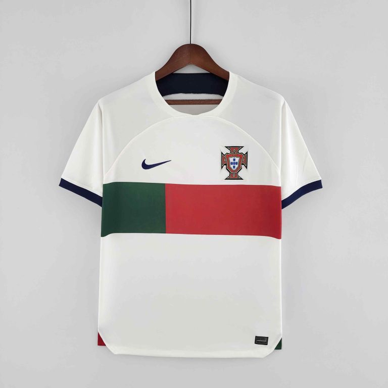 Portugal Away 22/23 fan edition football jersey supporter look
