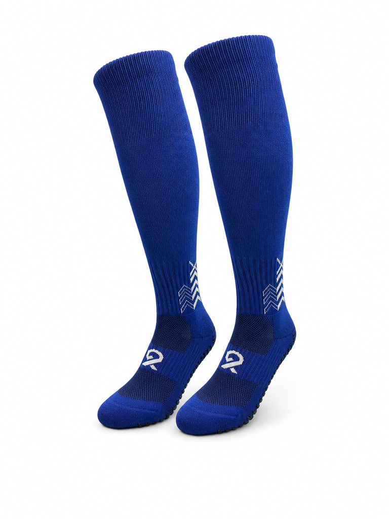 Q9 Sport Anti-Slip Kids Socks - Dark Blue #Color_Dark Blue