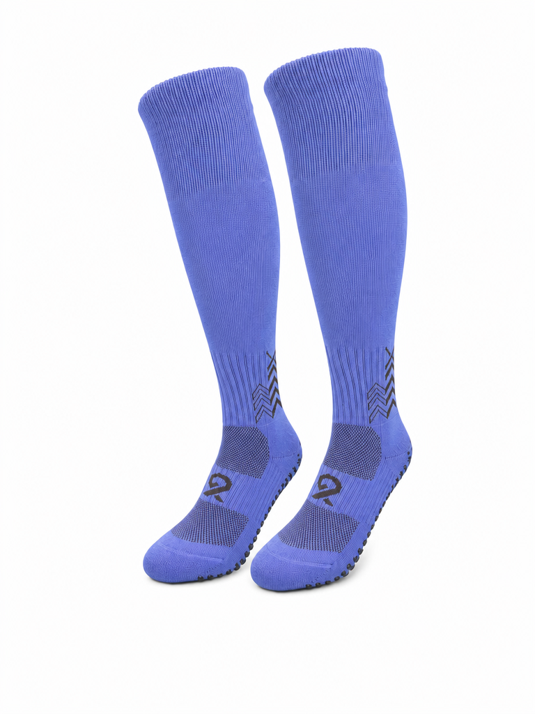 Q9 Sport Anti-Slip Kids Socks - Light Blue #Color_Light Blue