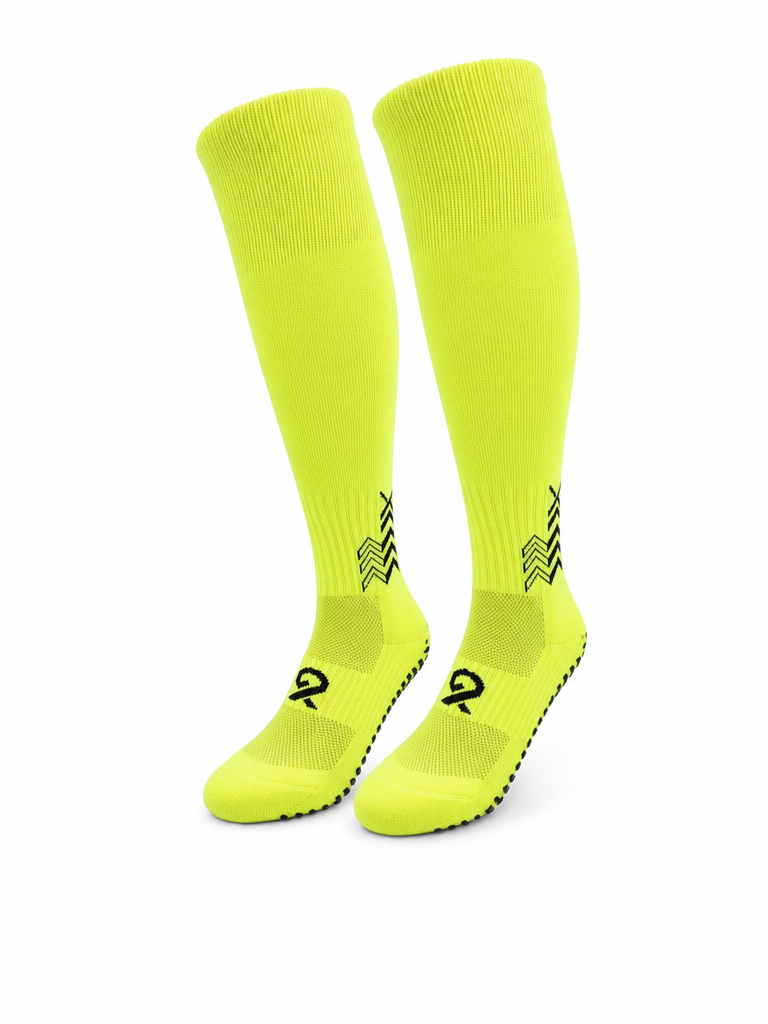 Q9 Sport Anti-Slip Kids Socks - Light Green #Color_Light Green