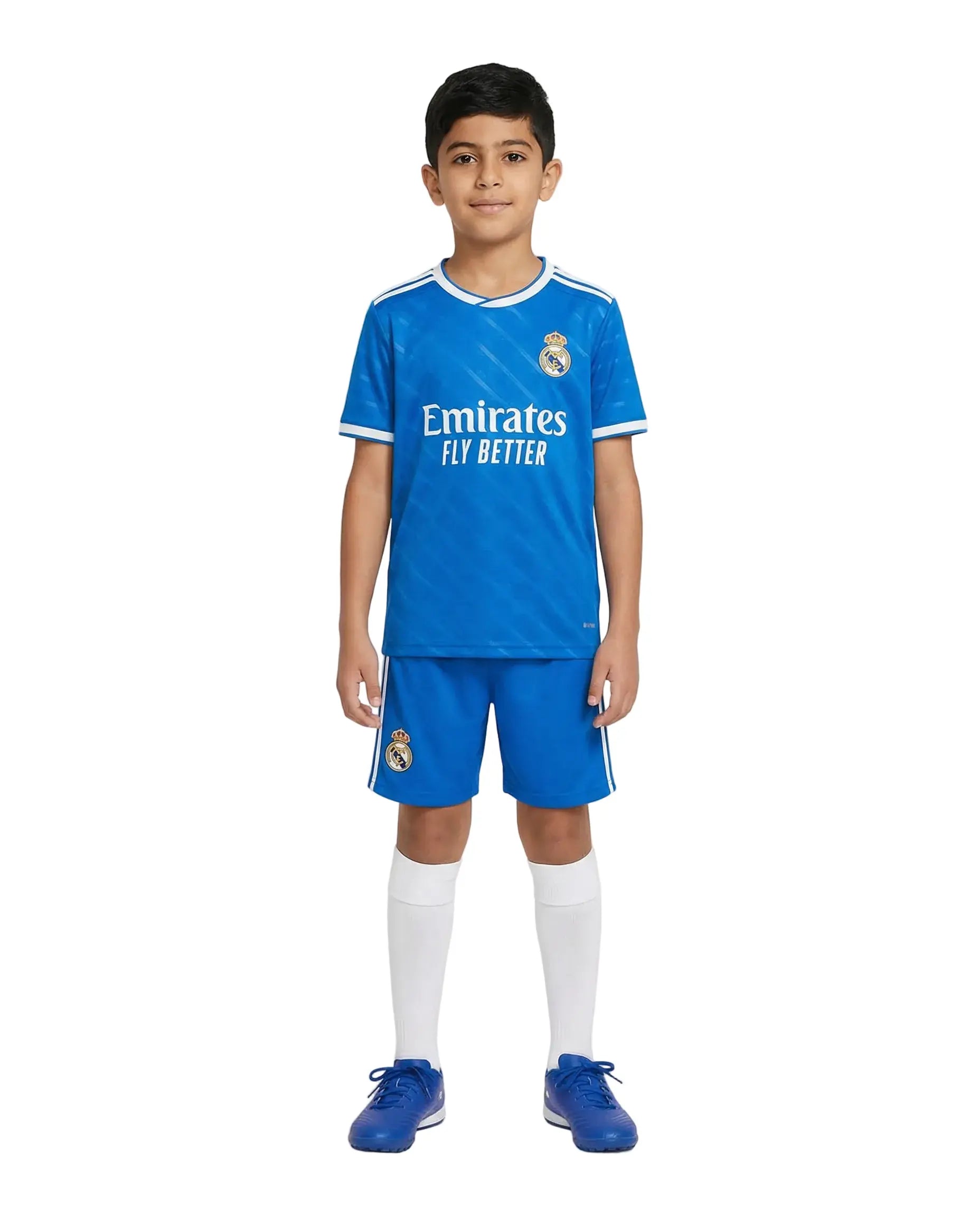 Real Madrid Third 25/26 Kids Kit front view