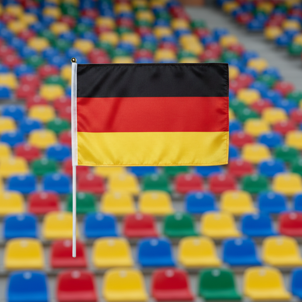 Germany Handheld Flag