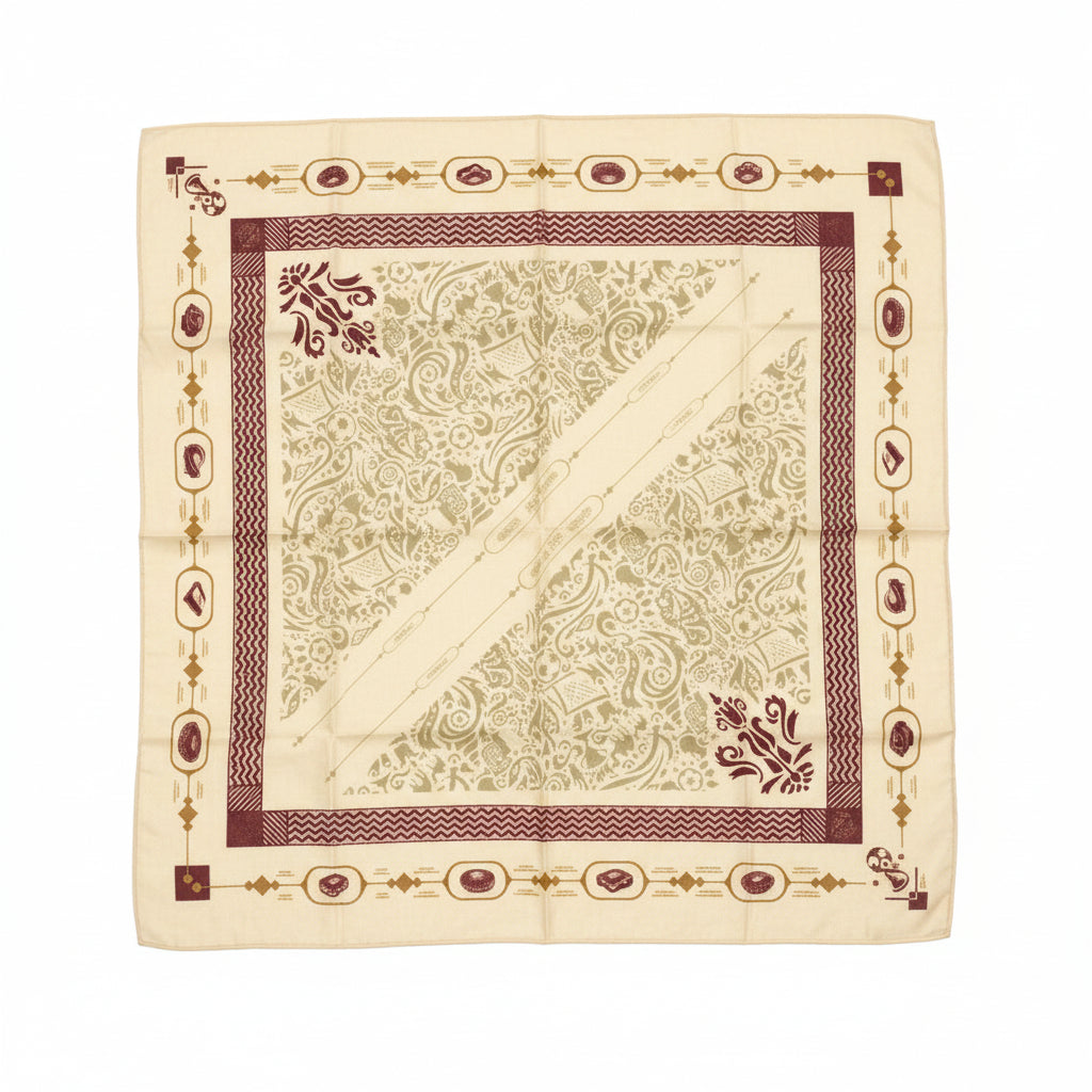 Beige Khaliji Scarf - Q9 Sport World Cup Accessories