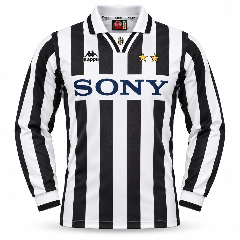 Juventus Home 95/97 Long Sleeve Retro Jersey