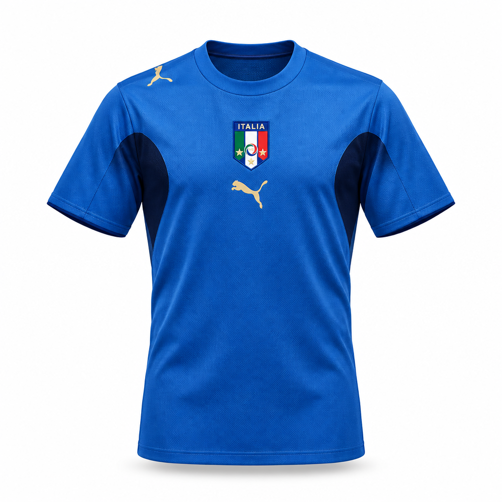 Italy Home 05/06 football jersey classic design