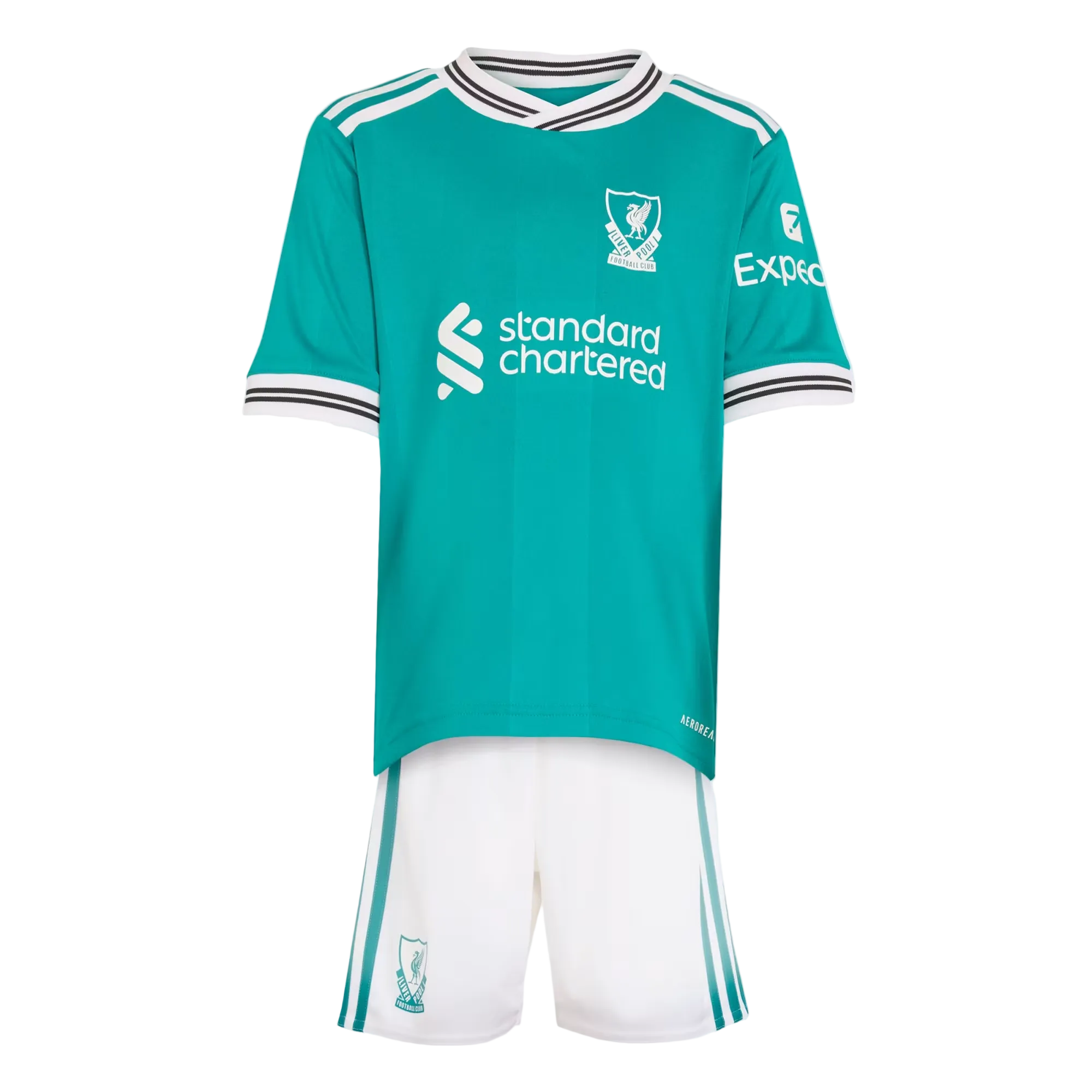 Liverpool Third 25/26 kids kit football outfit official design