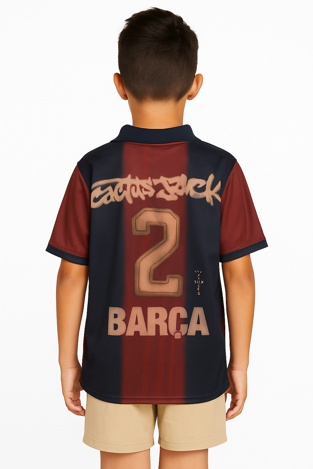 CJ X NIKE X BARCELONA RETRO HOME 00/01 SKELETON KIDS 