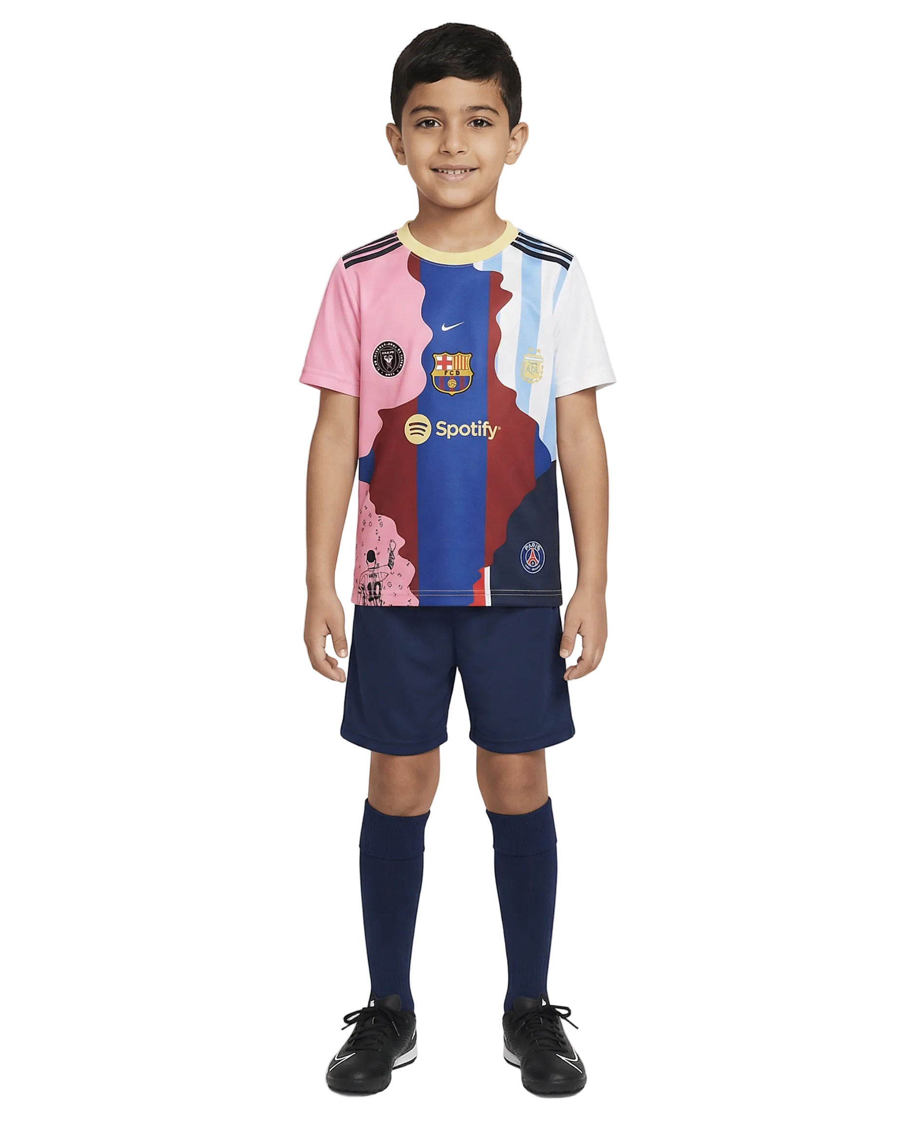 Messi All Teams Kids Kit
