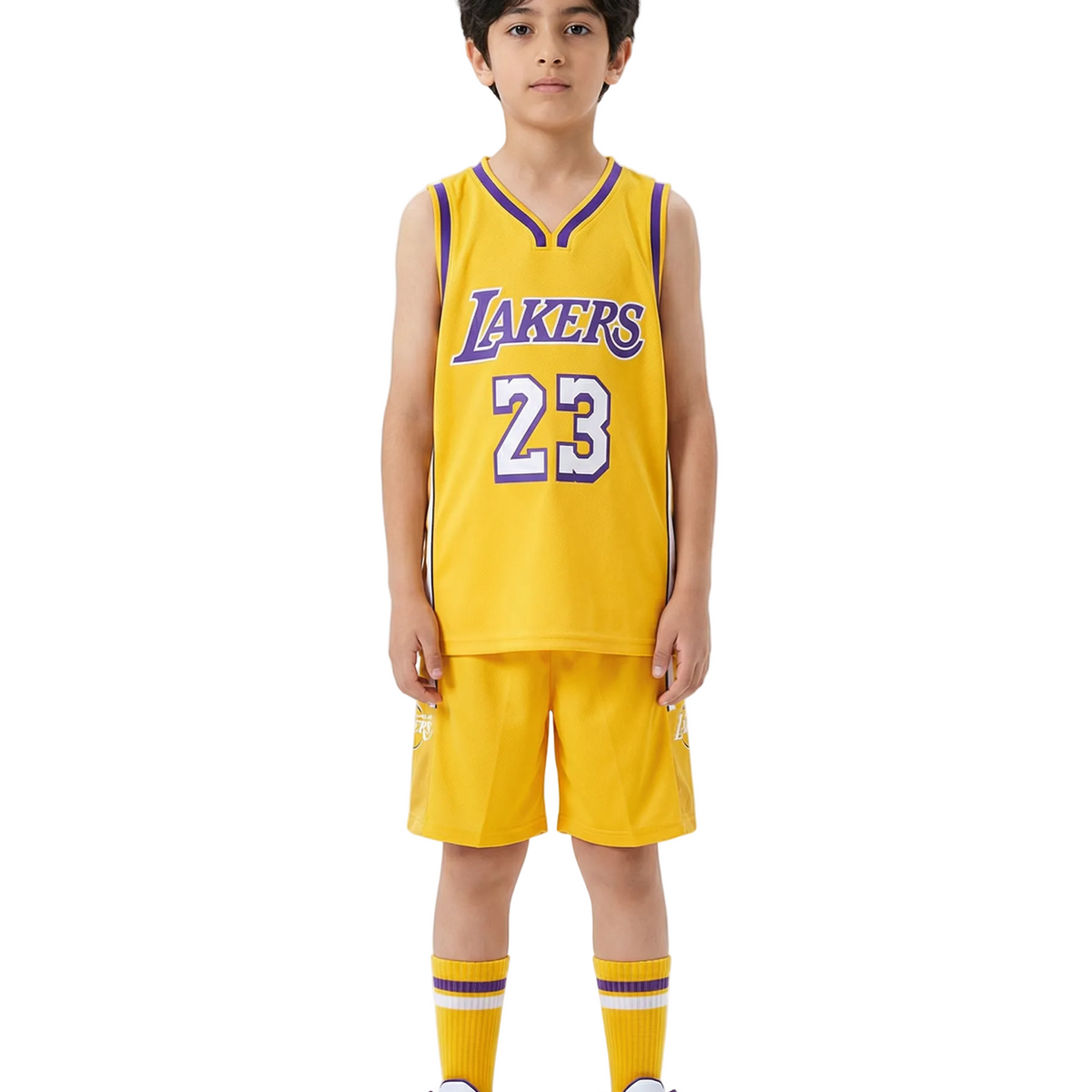 LeBron James Lakers Kids Set #23 | Q9 Sport Qatar