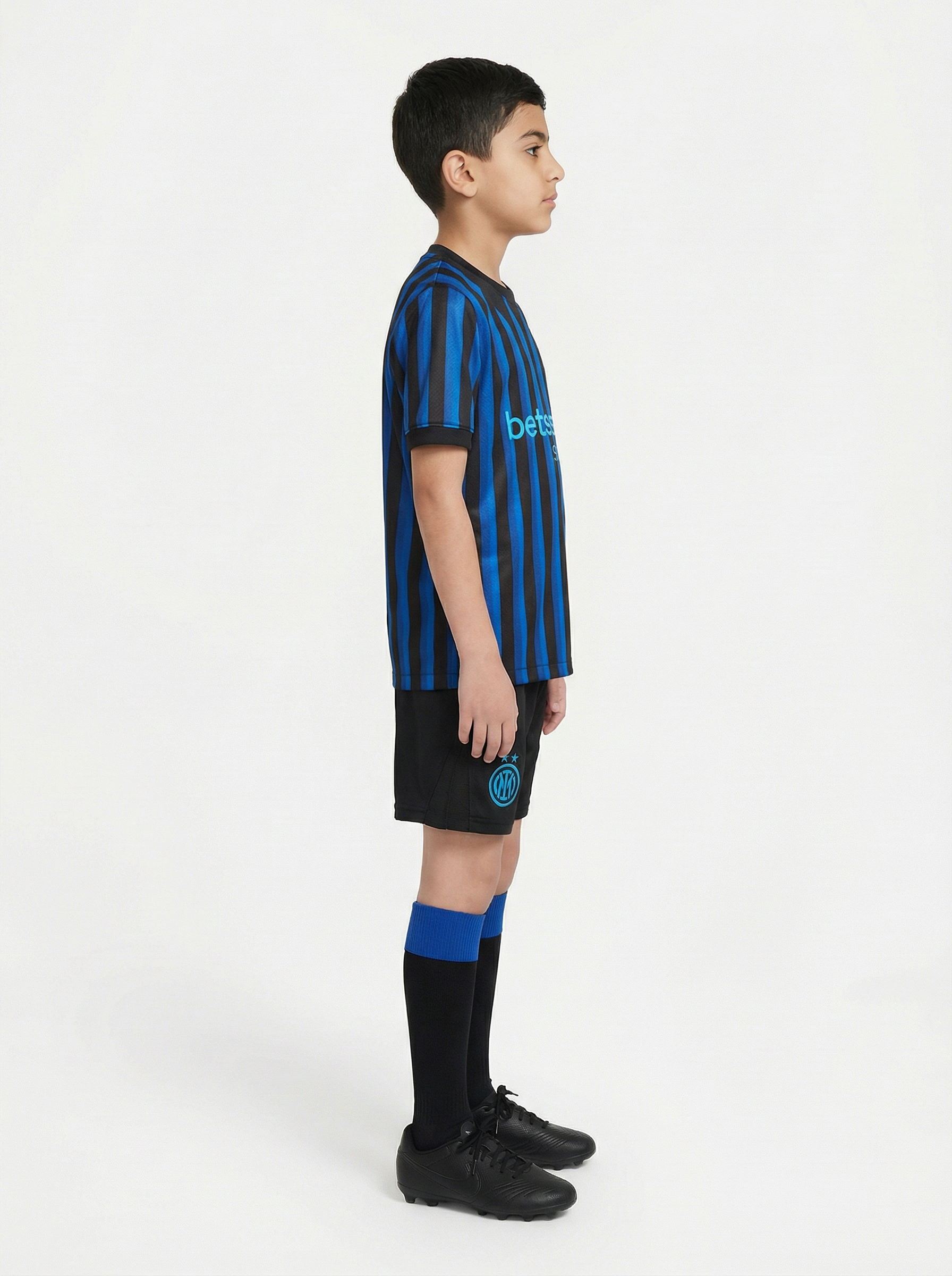 Inter Milan kids jersey and shorts home version 25/26