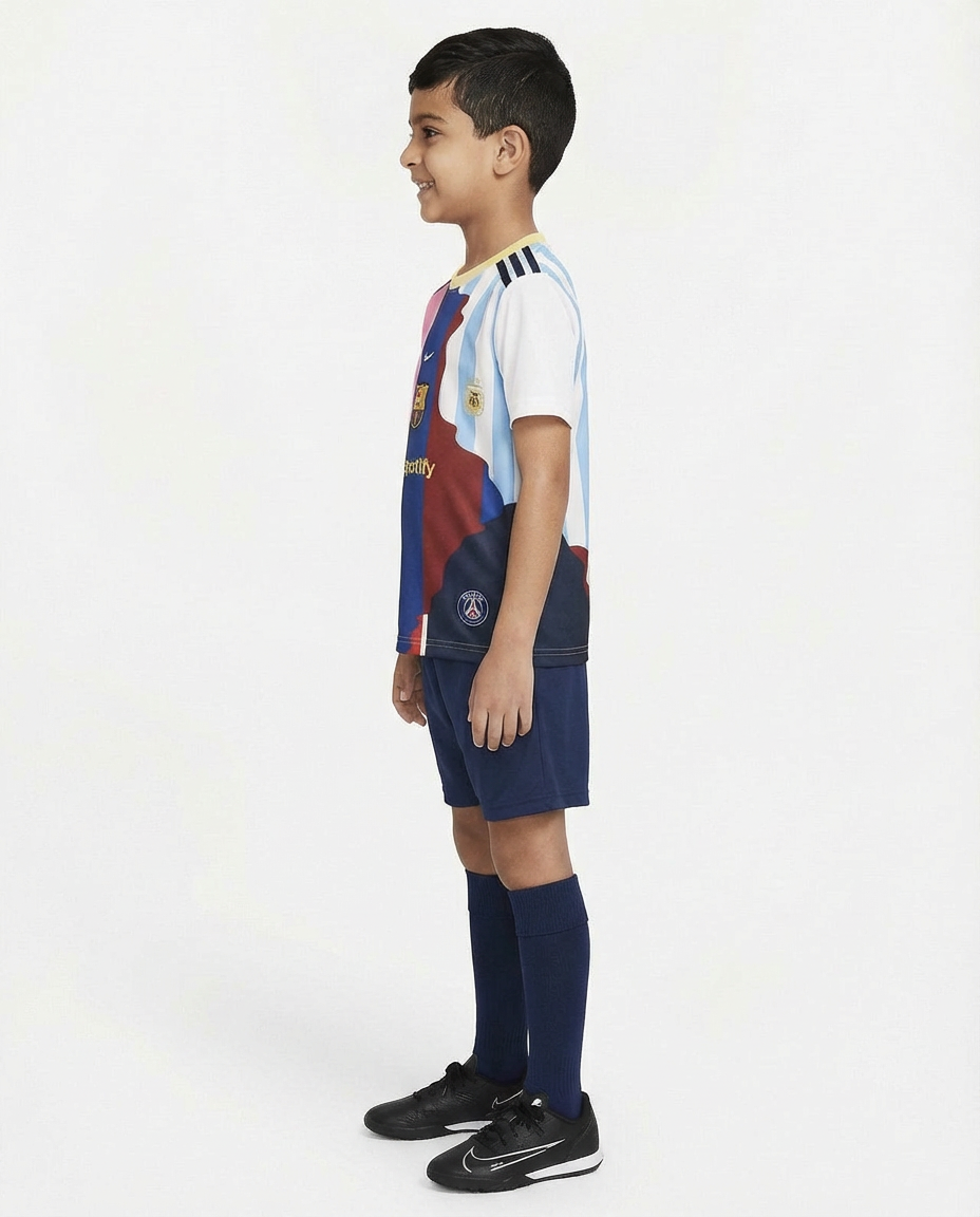 Messi All Teams Kids Kit