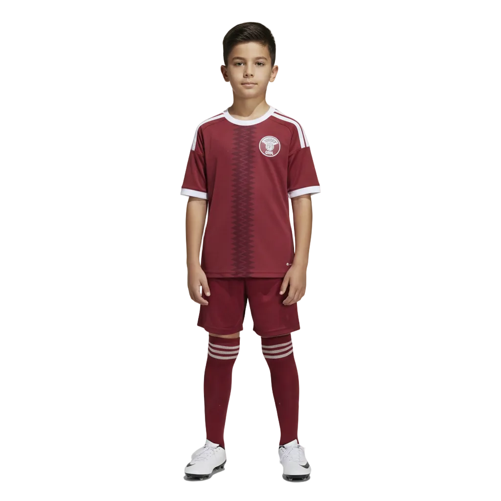 Qatar Home 25/26 Kids Kit