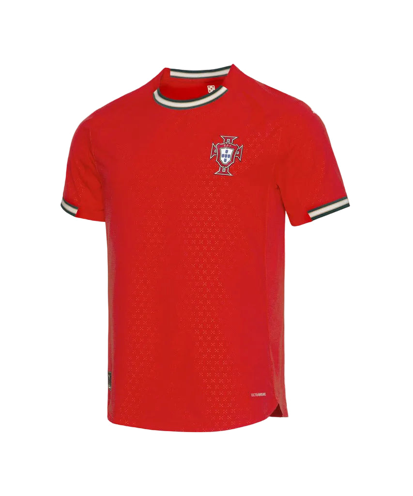 Portugal Home 25/26 Player Edition breathable fabric detail