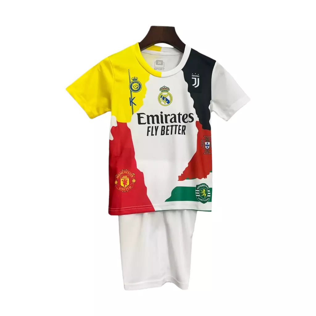 CR7 All Teams Kids Kit with Socks