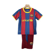 Barcelona Home 10/11 Kids Kit with Socks Without Logo
