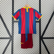 Barcelona Home 10/11 Kids Kit with Socks Without Logo