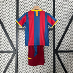 Barcelona Home 10/11 Kids Kit with Socks Without Logo