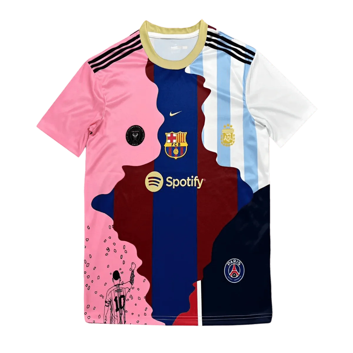 Messi All Teams Jersey