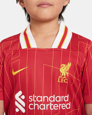 Liverpool Home 24/25 Kids Kit With Socks