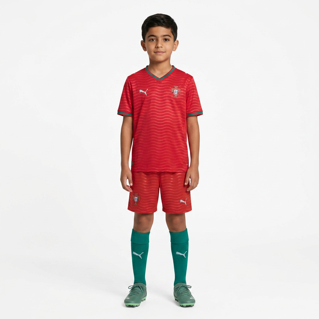 طقم أطفال منتخب البرتغال الأساسي 26/27
