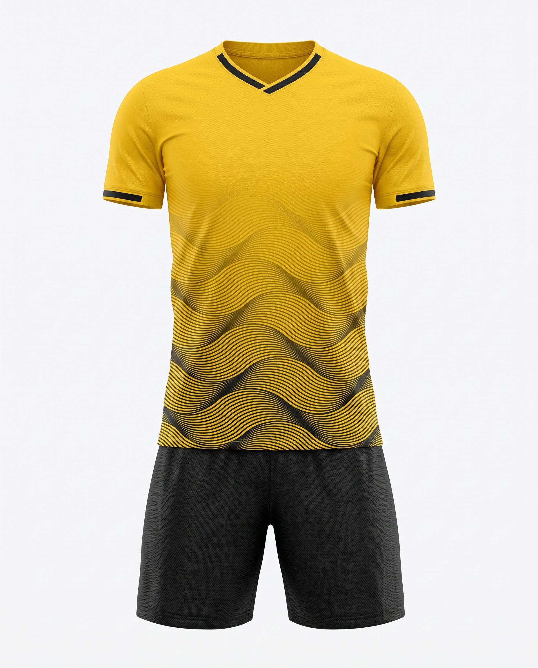 Yellow Adult Full Set (T-Shirt + Shorts) by Q9 Sport – product image 1
